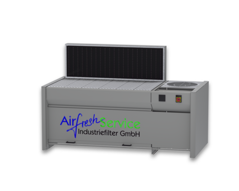 Absaugtisch mit Filtersystem