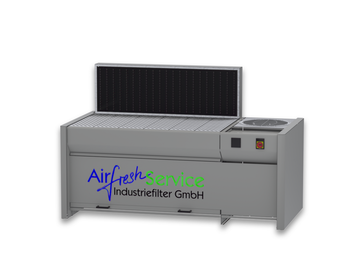 Absaugtisch mit Filtersystem